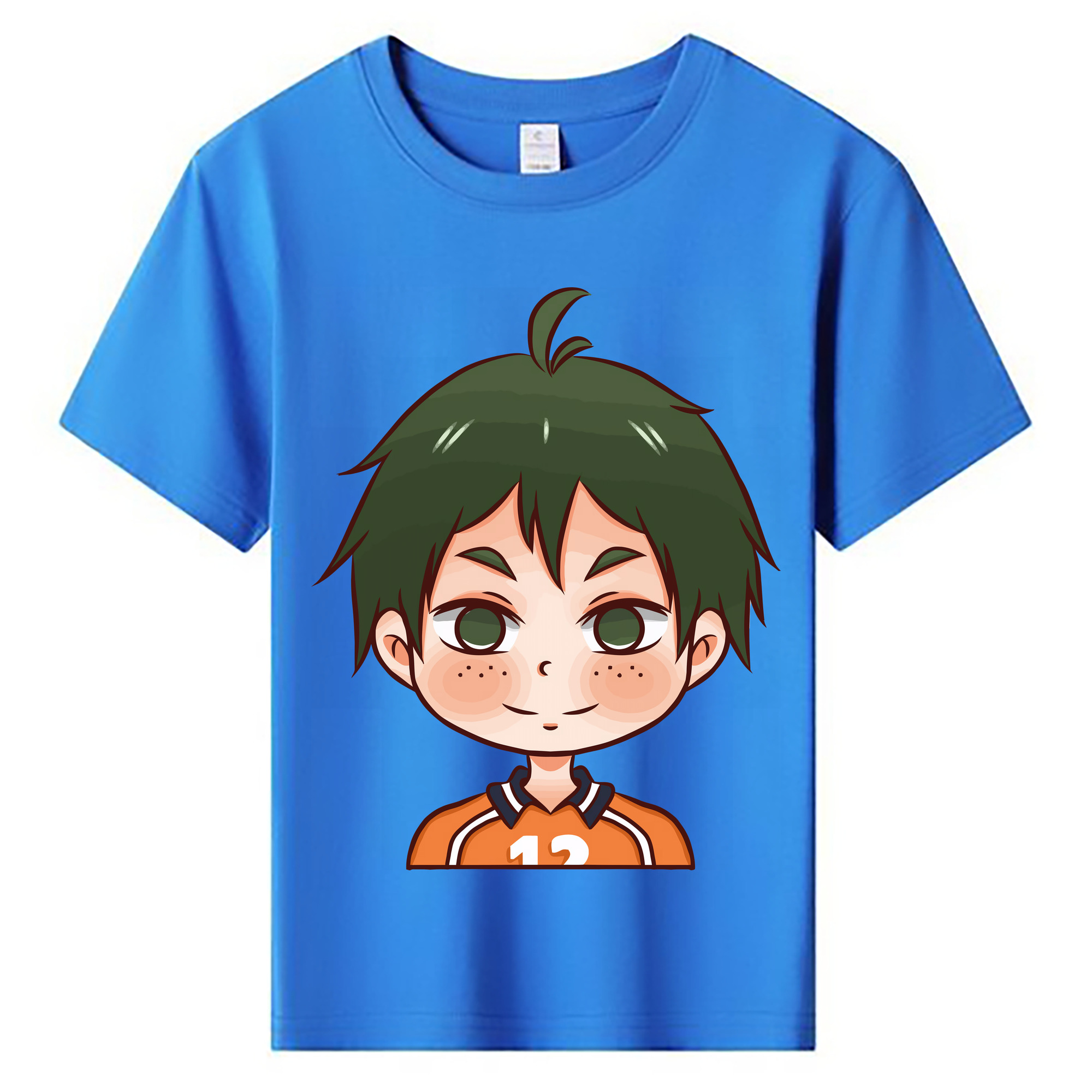 （画像用） ハイキュー!! Haikyu!! 綿100％キッズTシャツ（フロントプリント）